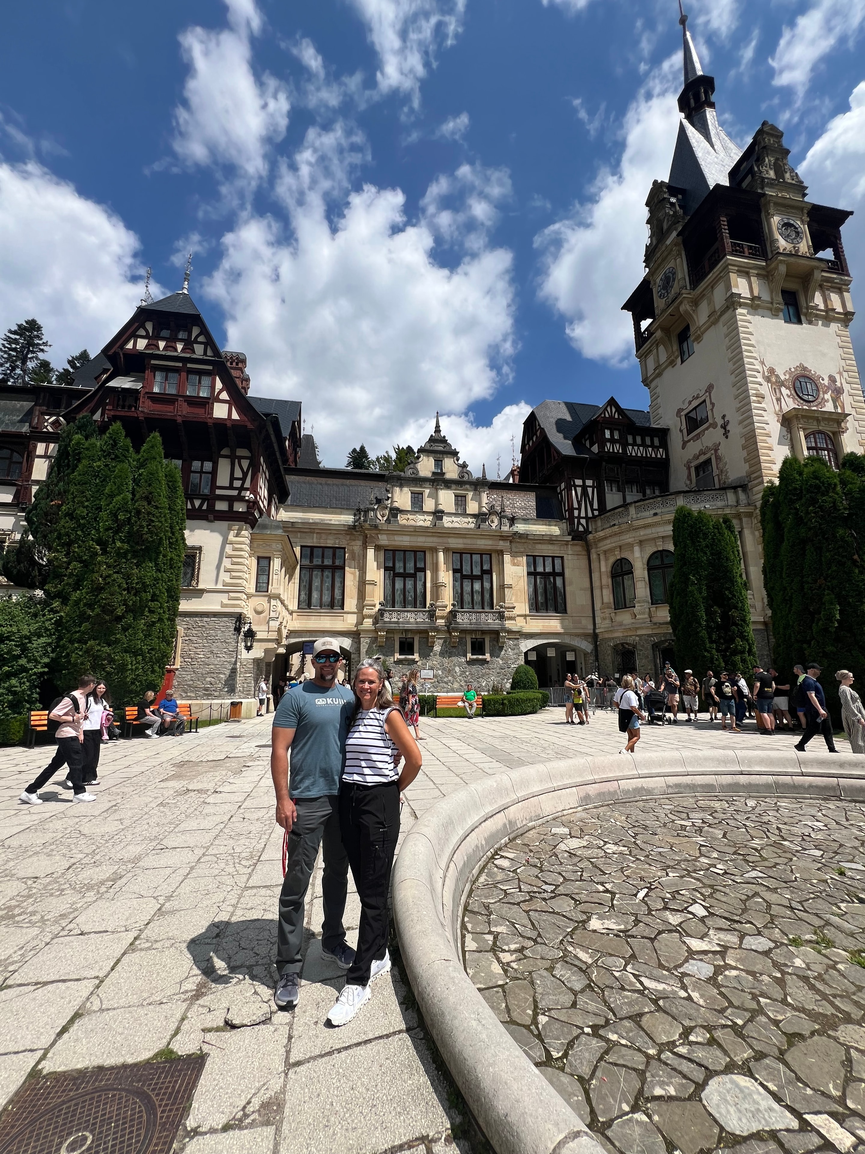 Castle courtyard